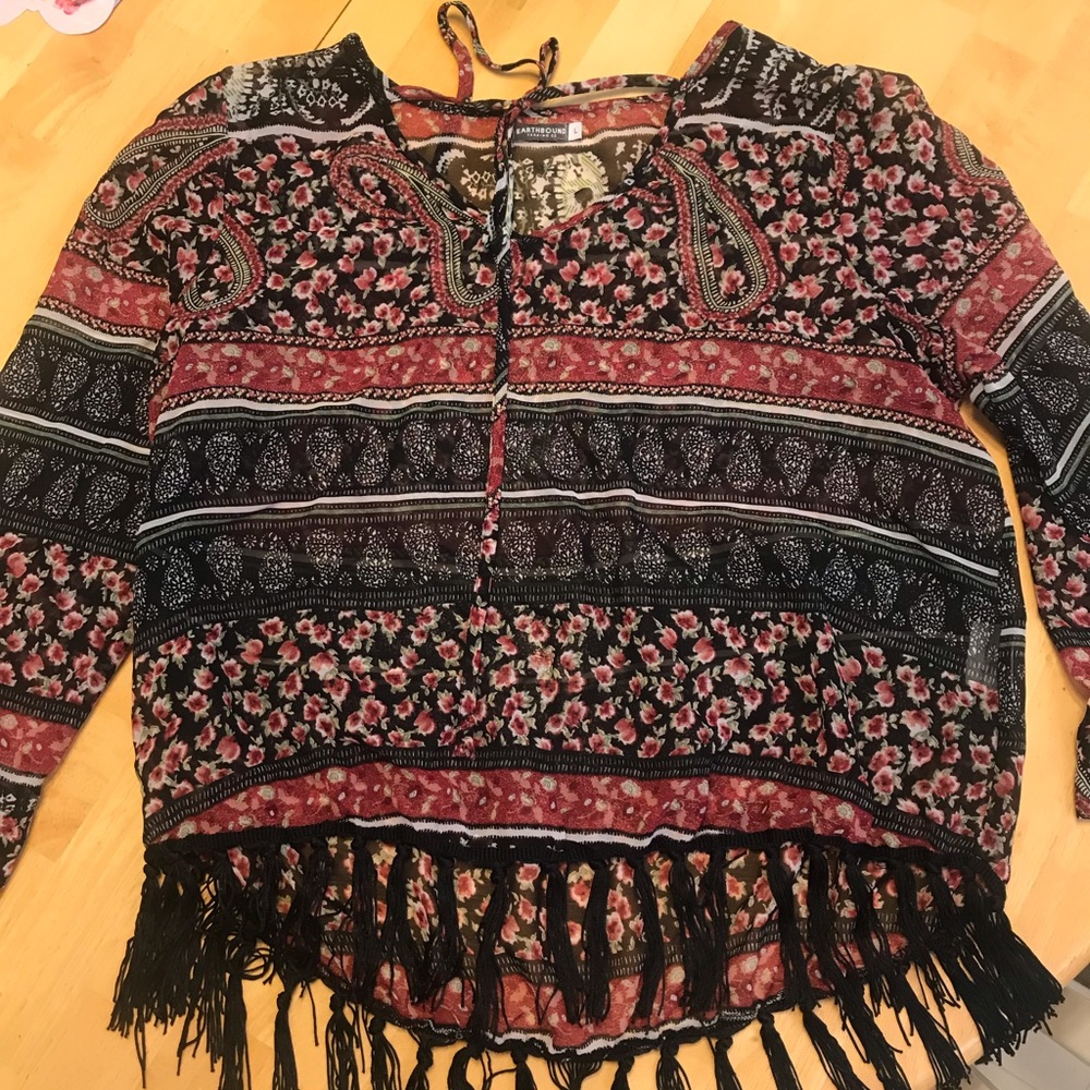 Earthbound blouse
